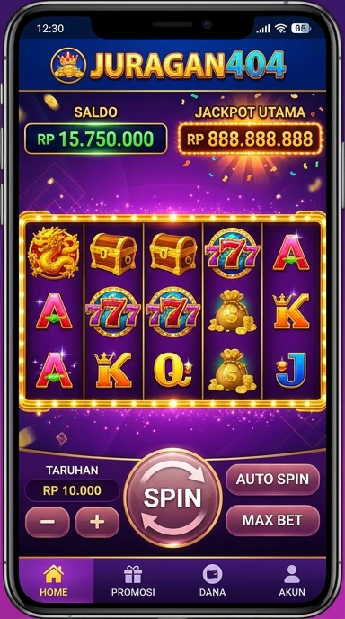 juragan404 — cuplikan layar ringkas